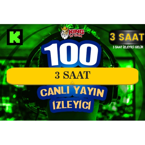  ⚜️3 SAAT  100 KICK CANLI YAYIN İZLEYİCİ